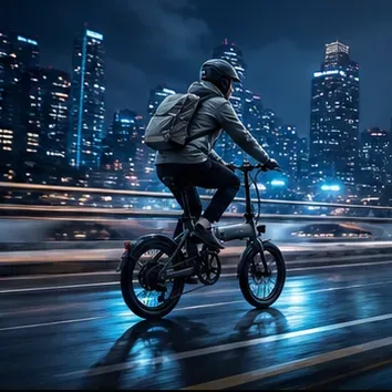 Illustrative fast cinematic night-ride task example
