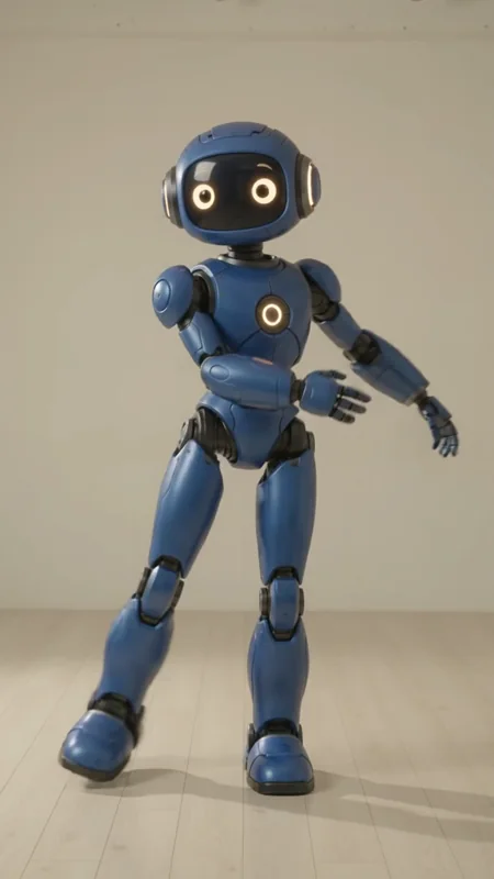 Robot dance actual generated result