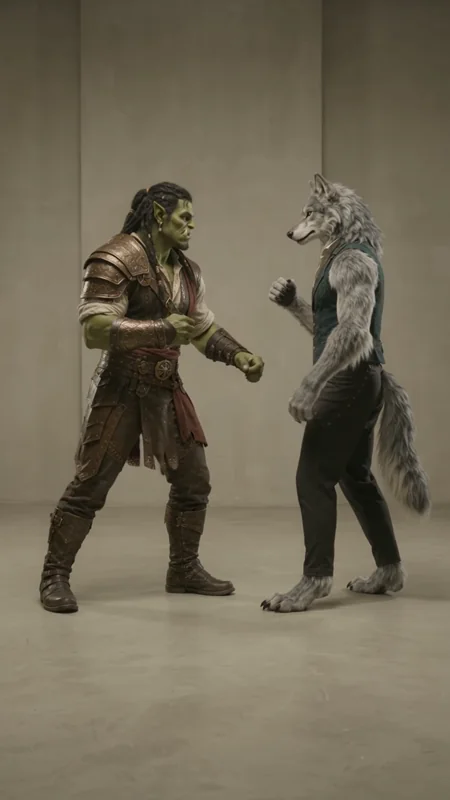 Fantasy character swap actual generated result
