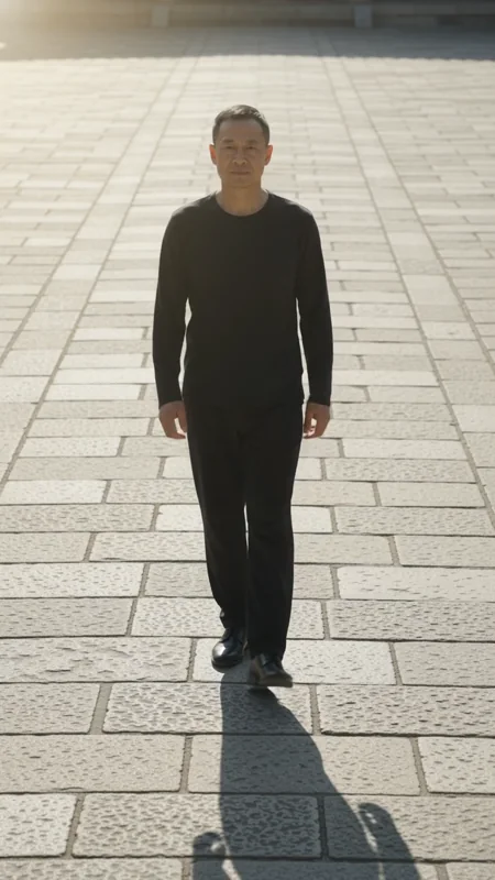 Original performance for a character in motion