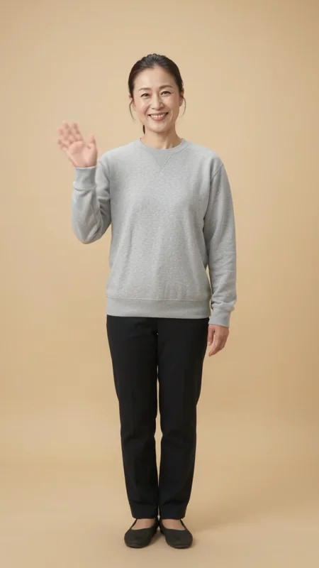 Original performance for character wave