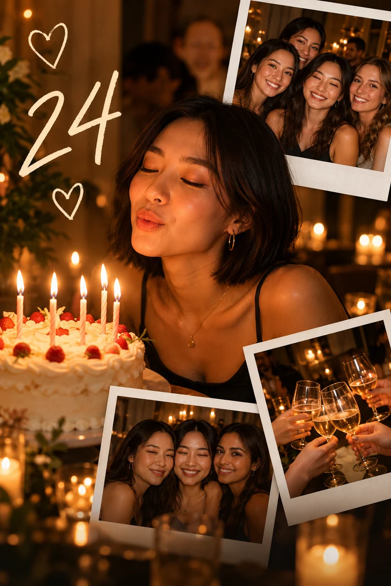 Birthday edit template artwork