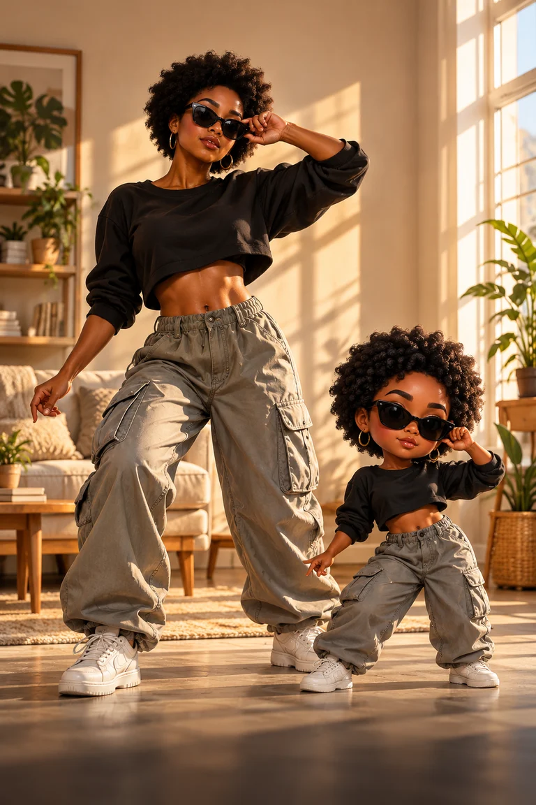 Dance twin template artwork